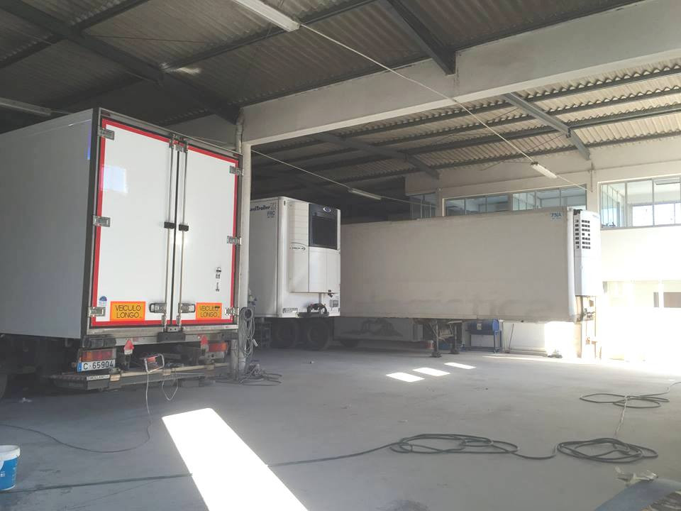 Interior da oficina da Baixifrio